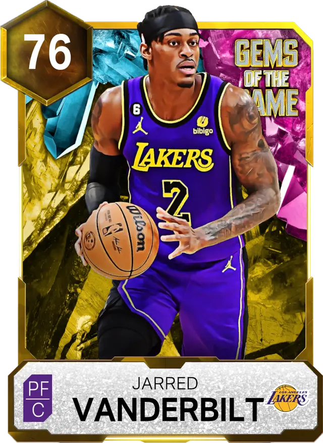 (GOLD) Jarred Vanderbilt (76 OVR)