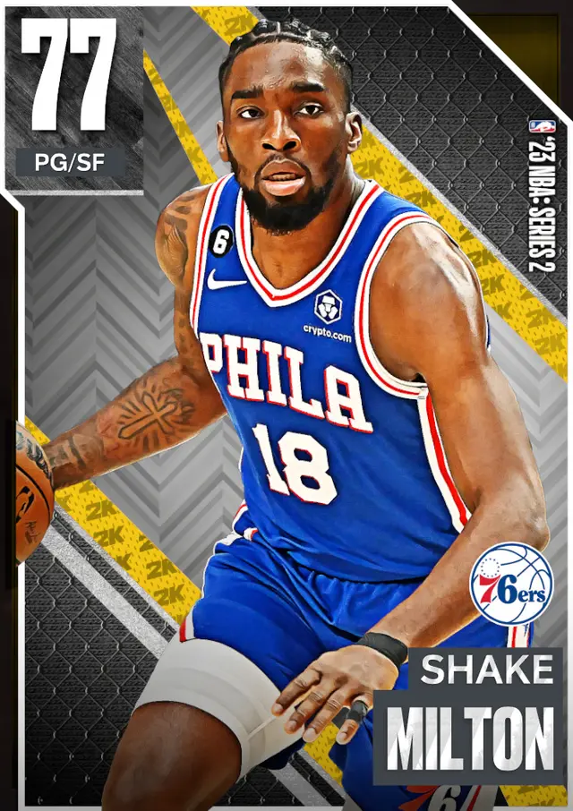 (GOLD) Shake Milton (77 OVR)