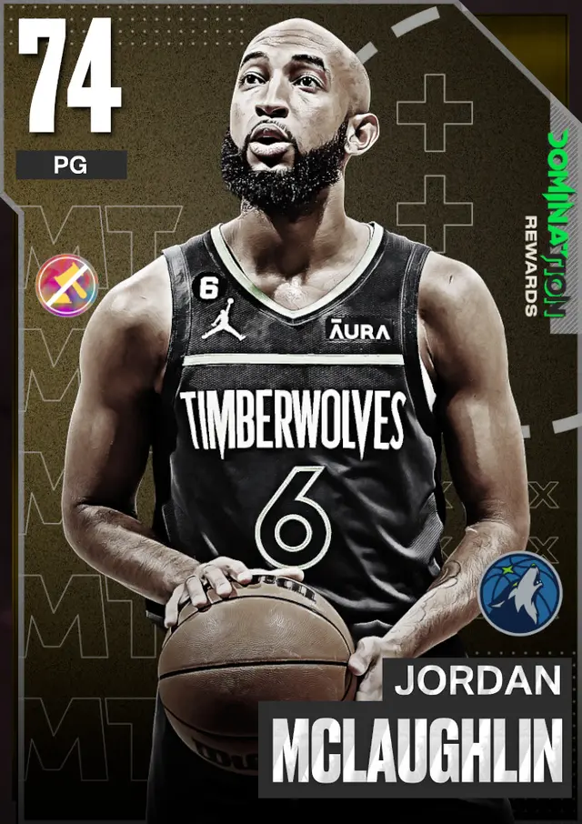 (GOLD) Jordan McLaughlin (74 OVR)