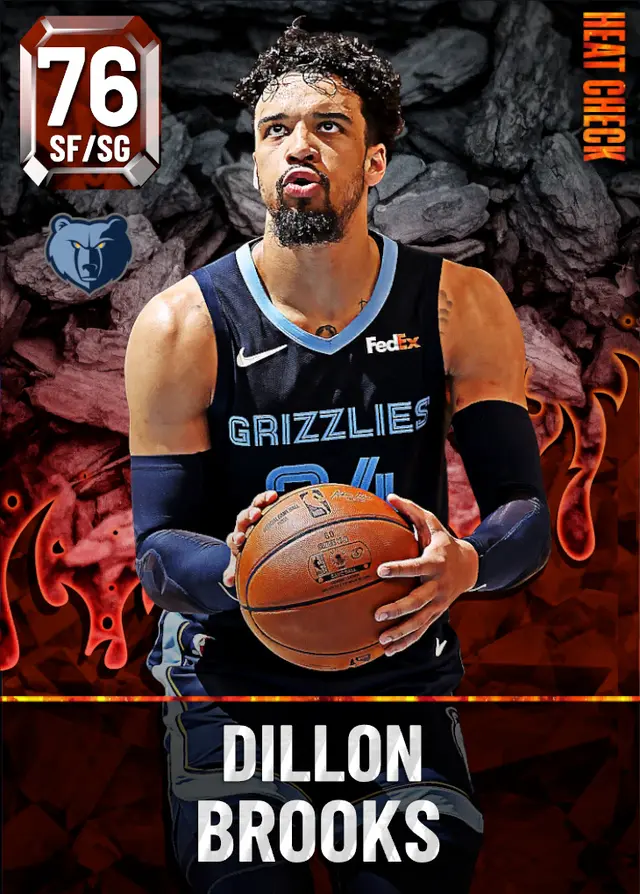 (GOLD) Dillon Brooks (76 OVR)