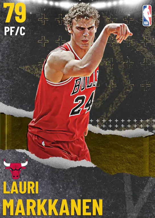 (GOLD) Lauri Markkanen (79 OVR)