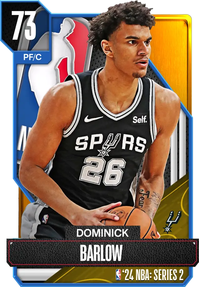 (GOLD) Dominick Barlow (73 OVR)