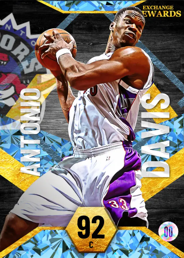 (DIAMOND) Antonio Davis (92 OVR)
