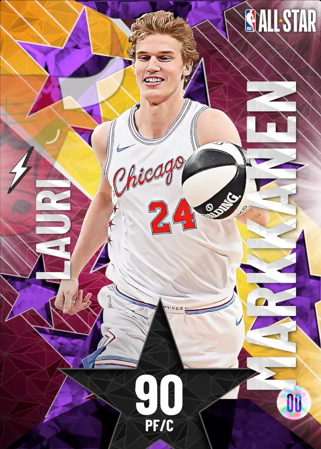 (AMETHYST) Lauri Markkanen (90 OVR)