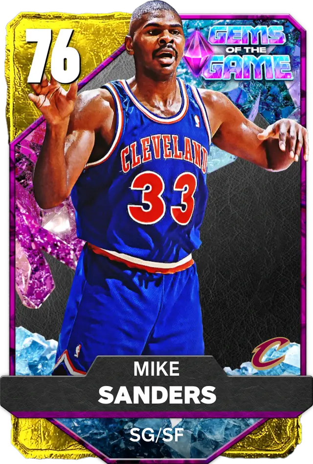 76 Mike Sanders | Gold Gems of the Game