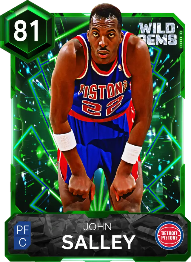 (EMERALD) John Salley (81 OVR)
