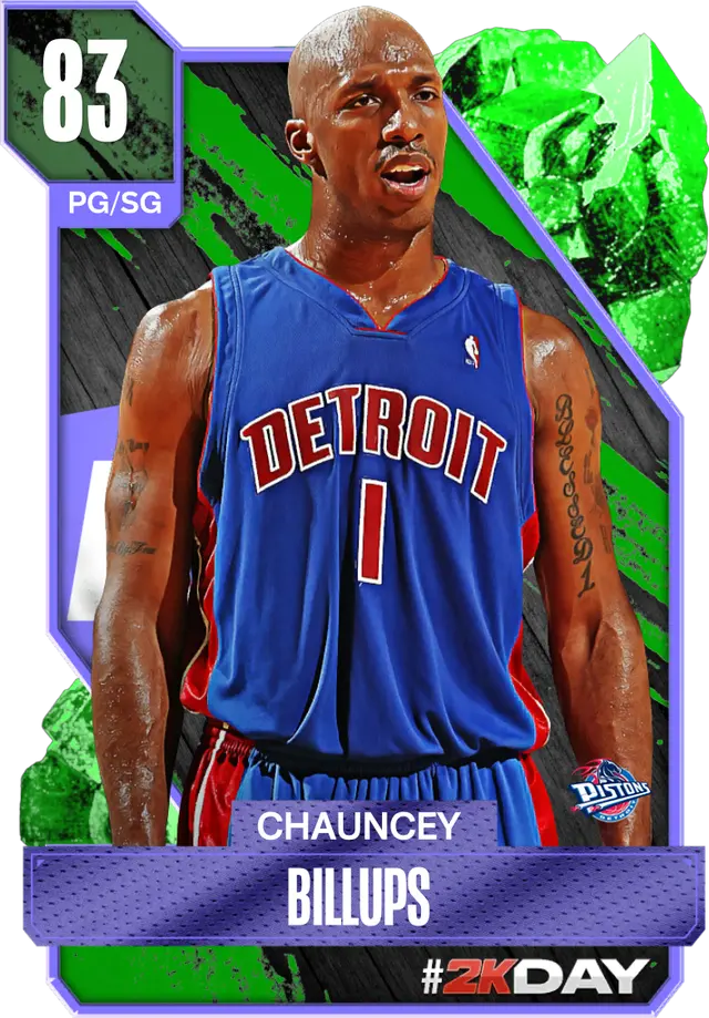 (EMERALD) Chauncey Billups (83 OVR)