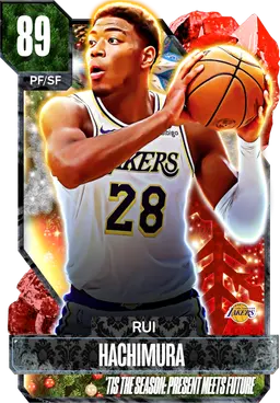 89 Rui Hachimura | 'Tis the Season Present Meets Future