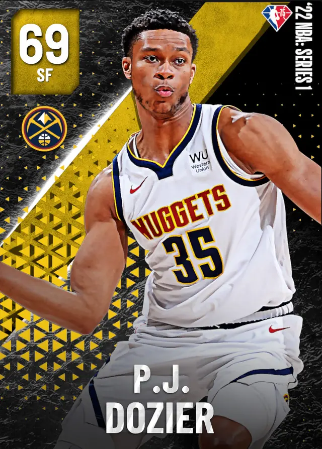(GOLD) P.J. Dozier (69 OVR)