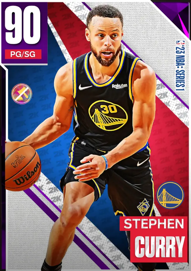 (AMETHYST) Stephen Curry (90 OVR)