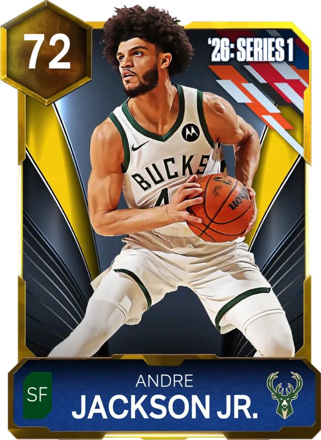 (GOLD) Andre Jackson Jr. (72 OVR)