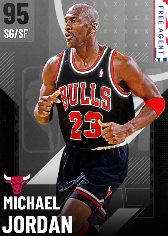 (FREEAGENT) Michael Jordan (95 OVR)