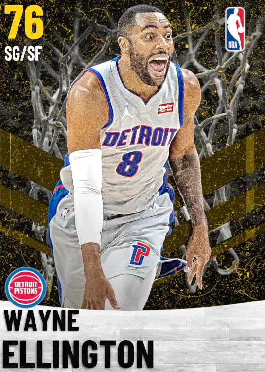 (GOLD) Wayne Ellington (76 OVR)
