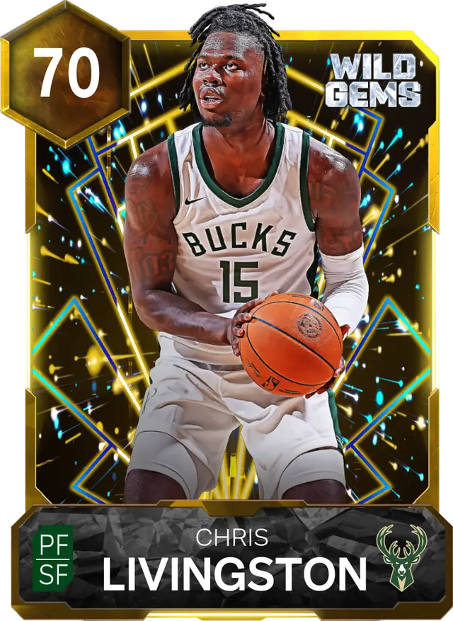 (GOLD) Chris Livingston (70 OVR)