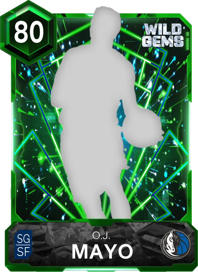 80 O.J. Mayo | Emerald Wild Gems