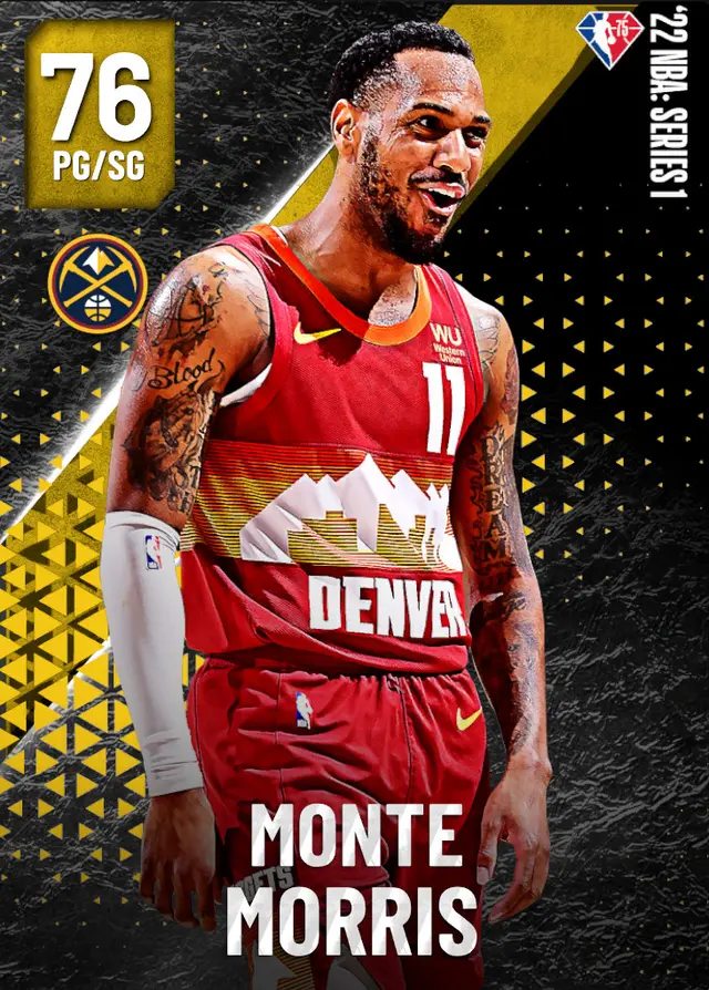 (GOLD) Monte Morris (76 OVR)