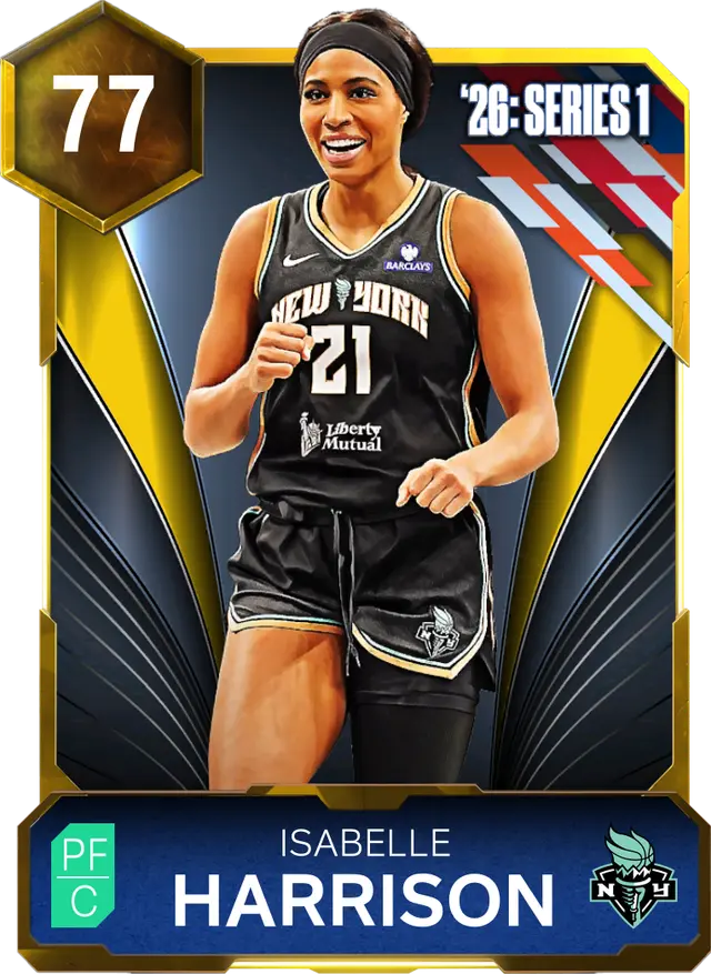 (GOLD) Isabelle Harrison (77 OVR)