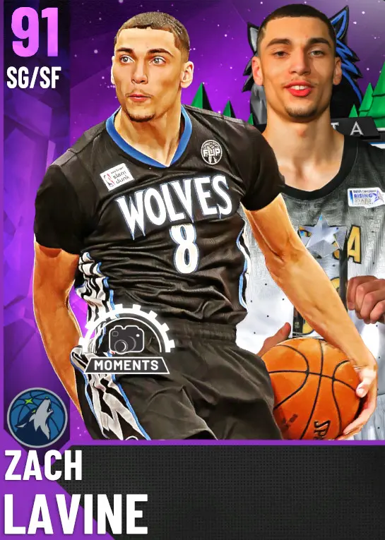 (AMETHYST) Zach LaVine (91 OVR)