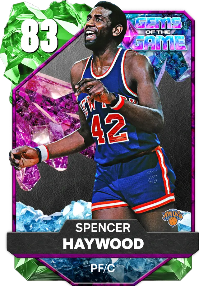 (EMERALD) Spencer Haywood (83 OVR)