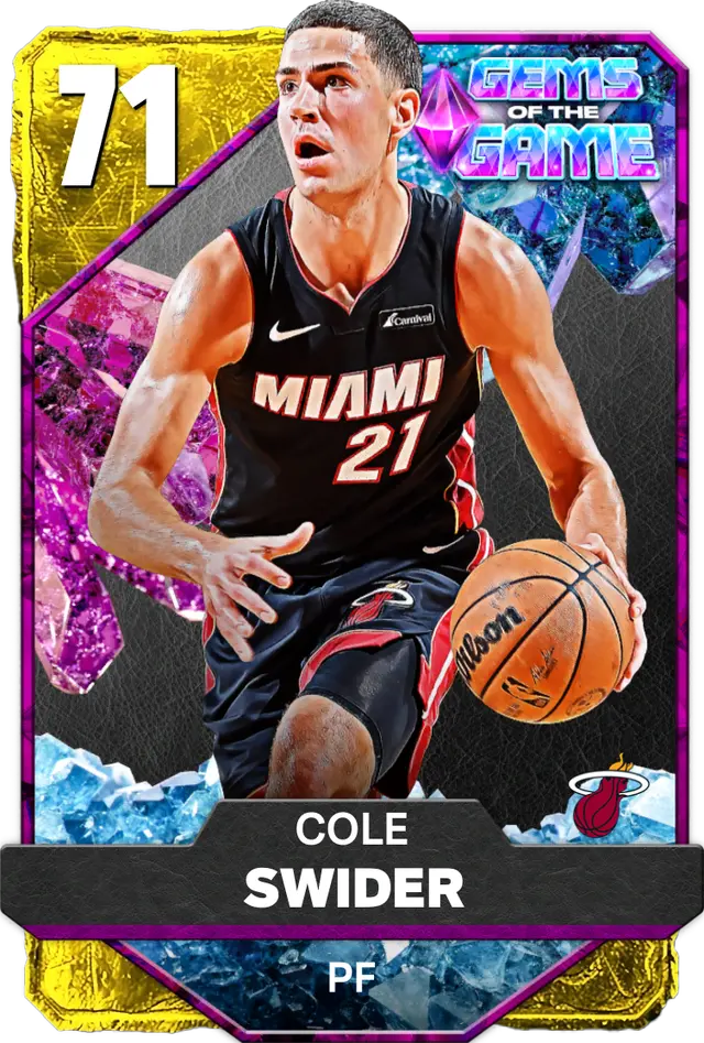 (GOLD) Cole Swider (71 OVR)