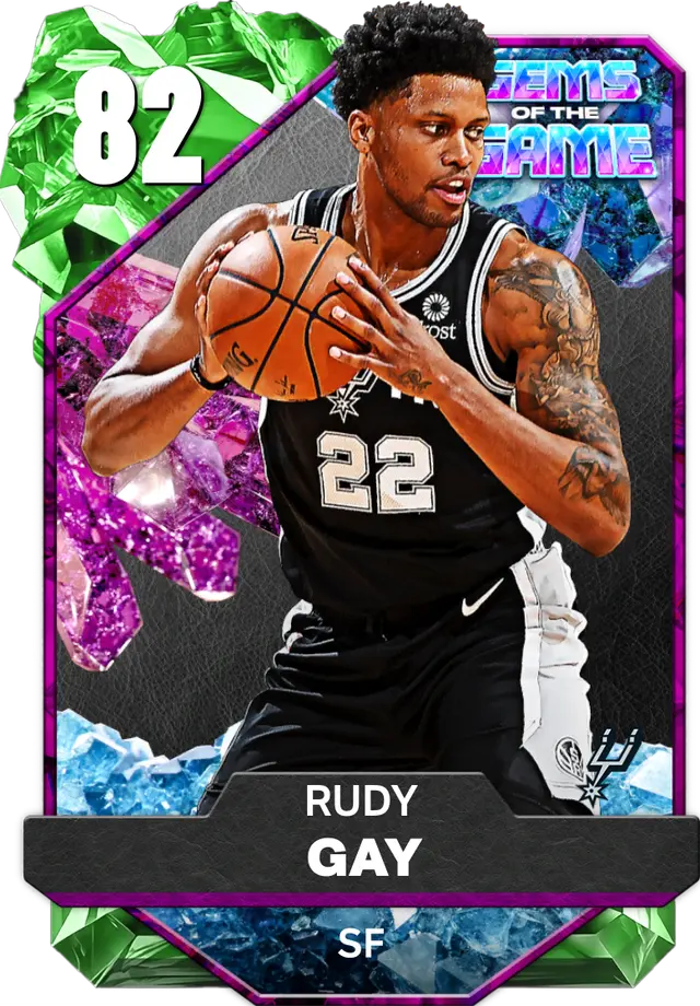 (EMERALD) Rudy Gay (82 OVR)