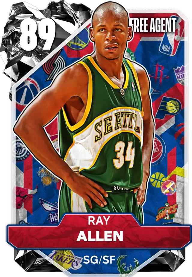 (FREEAGENT) Ray Allen (89 OVR)