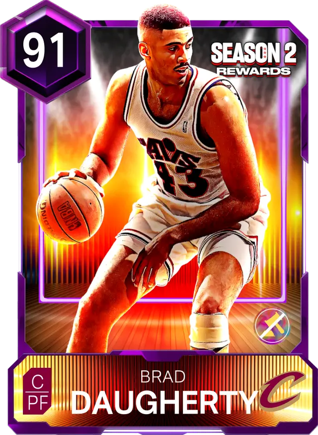 (AMETHYST) Brad Daugherty (91 OVR)