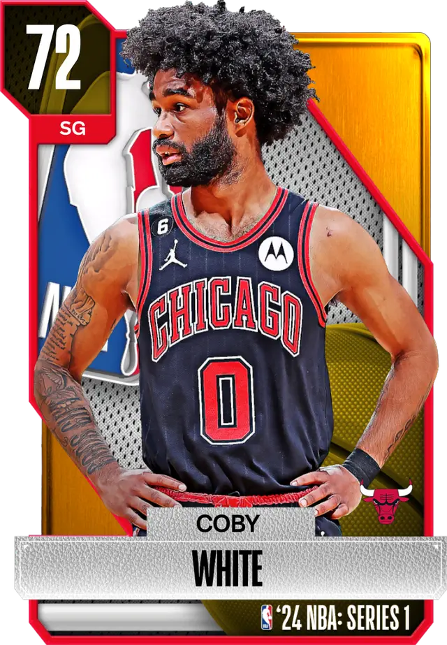 (GOLD) Coby White (72 OVR)