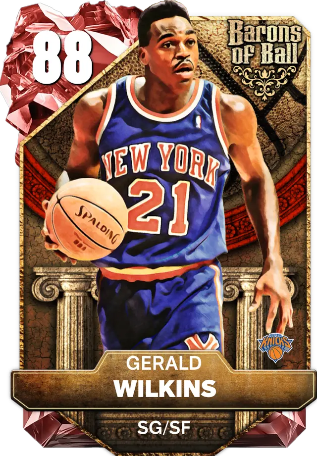 (RUBY) Gerald Wilkins (88 OVR)