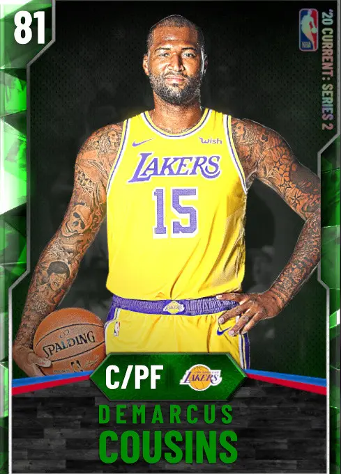 (EMERALD) DeMarcus Cousins (81 OVR)