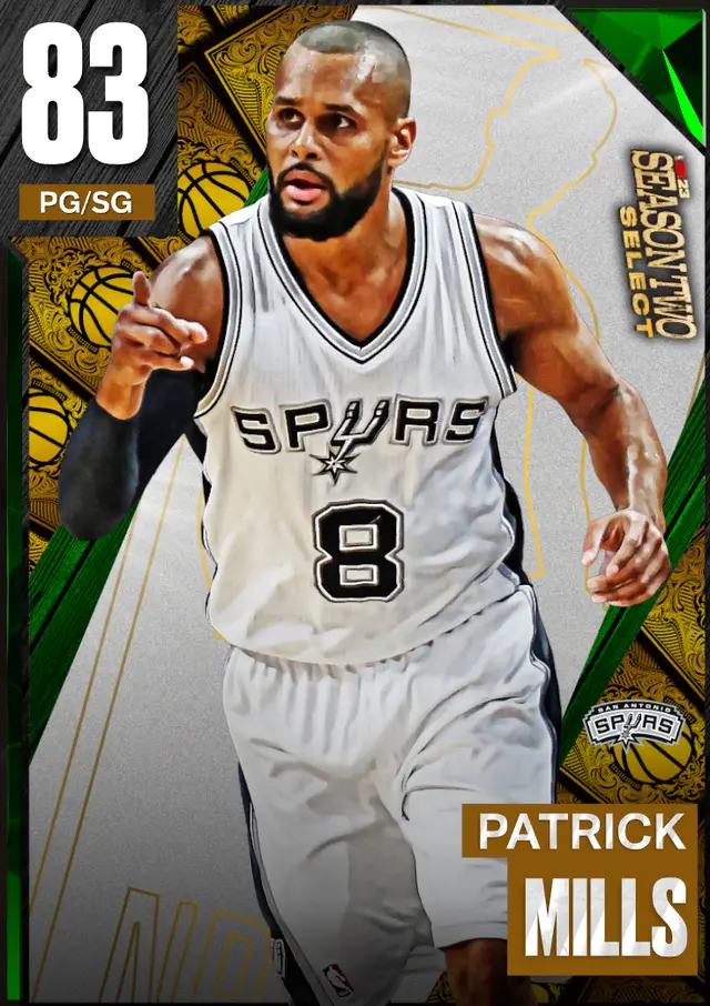 (EMERALD) Patrick Mills (83 OVR)