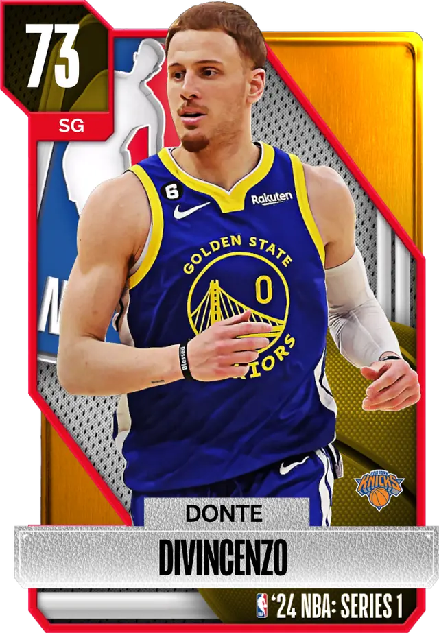 (GOLD) Donte DiVincenzo (73 OVR)