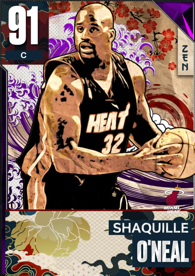 (AMETHYST) Shaquille O'Neal (91 OVR)