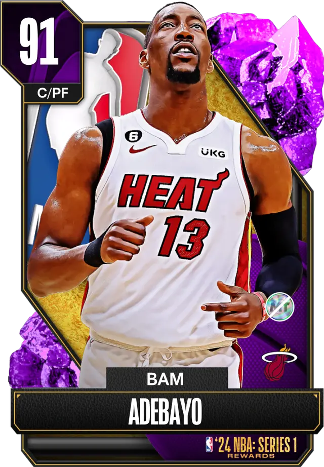(AMETHYST) Bam Adebayo (91 OVR)