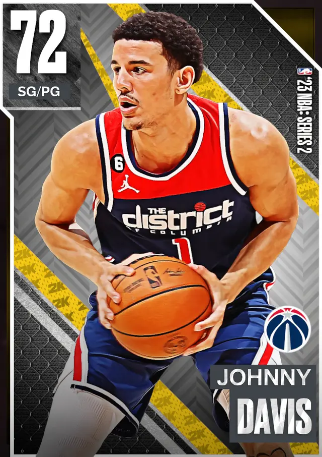 (GOLD) Johnny Davis (72 OVR)