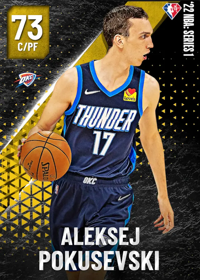 (GOLD) Aleksej Pokusevski (73 OVR)