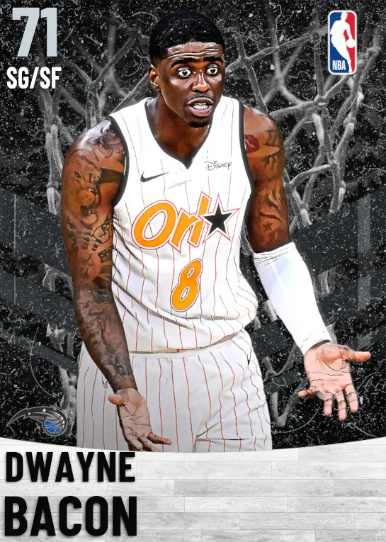 (SILVER) Dwayne Bacon (71 OVR)