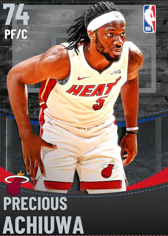 (SILVER) Precious Achiuwa (74 OVR)