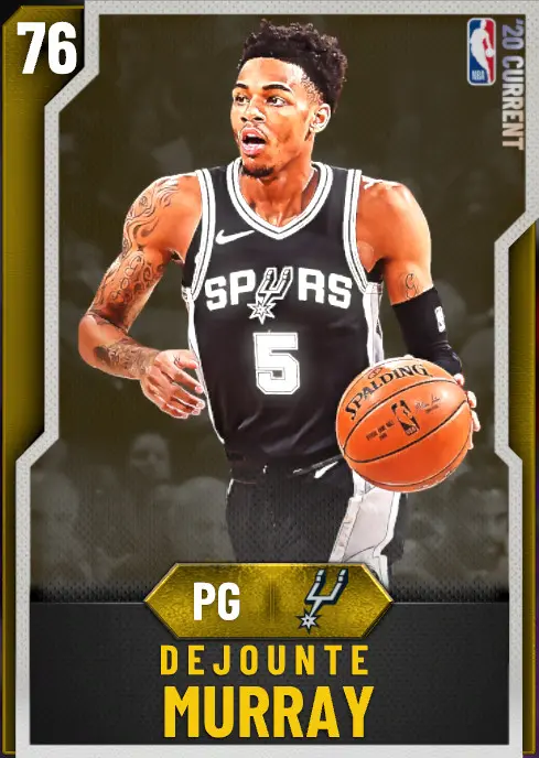 (GOLD) Dejounte Murray (76 OVR)