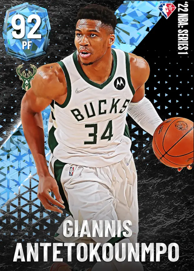 (DIAMOND) Giannis Antetokounmpo (92 OVR)