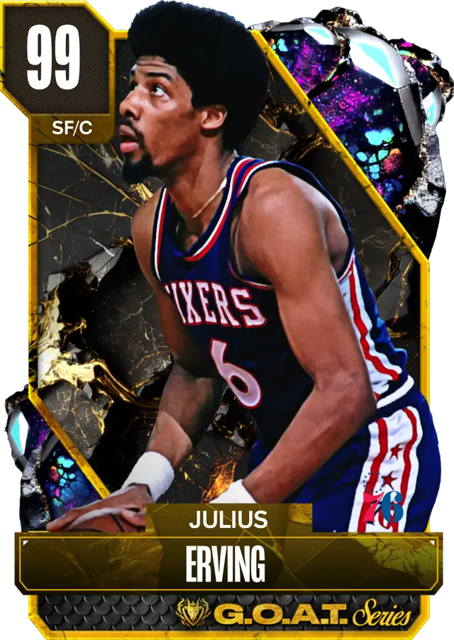 (DM) Julius Erving (99 OVR)