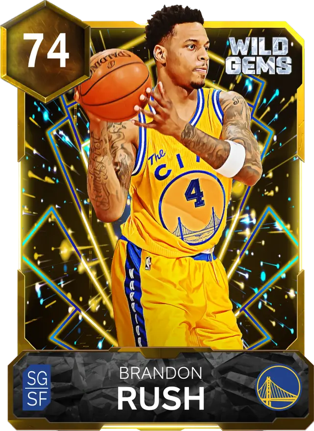 (GOLD) Brandon Rush (74 OVR)