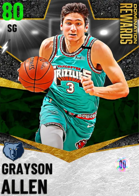 (EMERALD) Grayson Allen (80 OVR)
