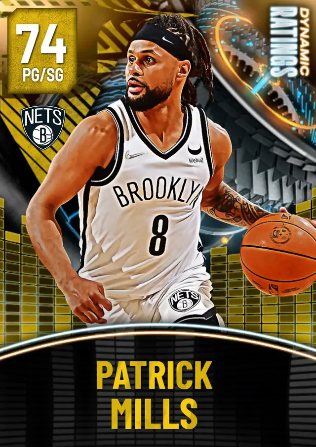 (GOLD) Patrick Mills (74 OVR)