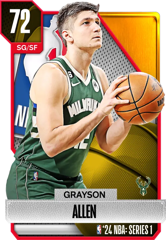 (GOLD) Grayson Allen (72 OVR)