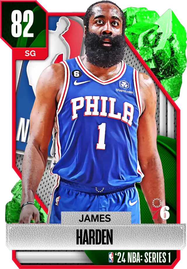 (EMERALD) James Harden (82 OVR)