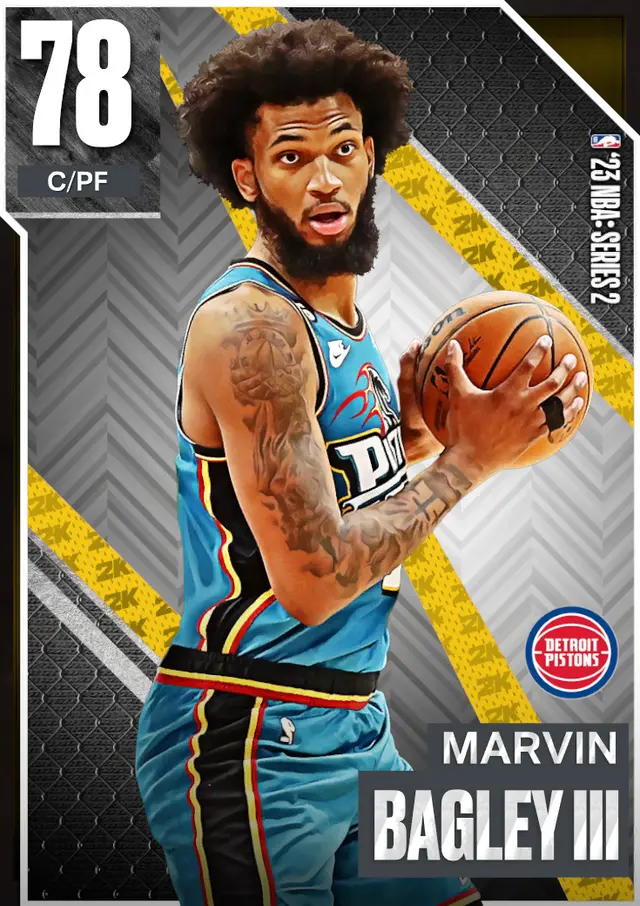 (GOLD) Marvin Bagley III (78 OVR)