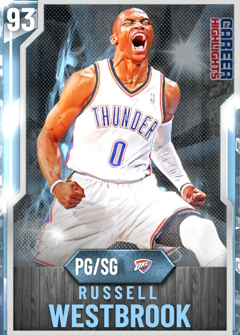 (DIAMOND) Russell Westbrook (93 OVR)