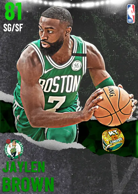 (EMERALD) Jaylen Brown (81 OVR)