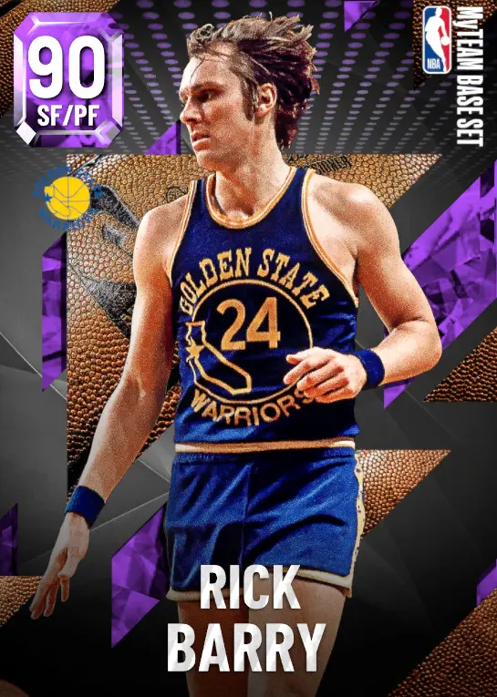 (AMETHYST) Rick Barry (90 OVR)